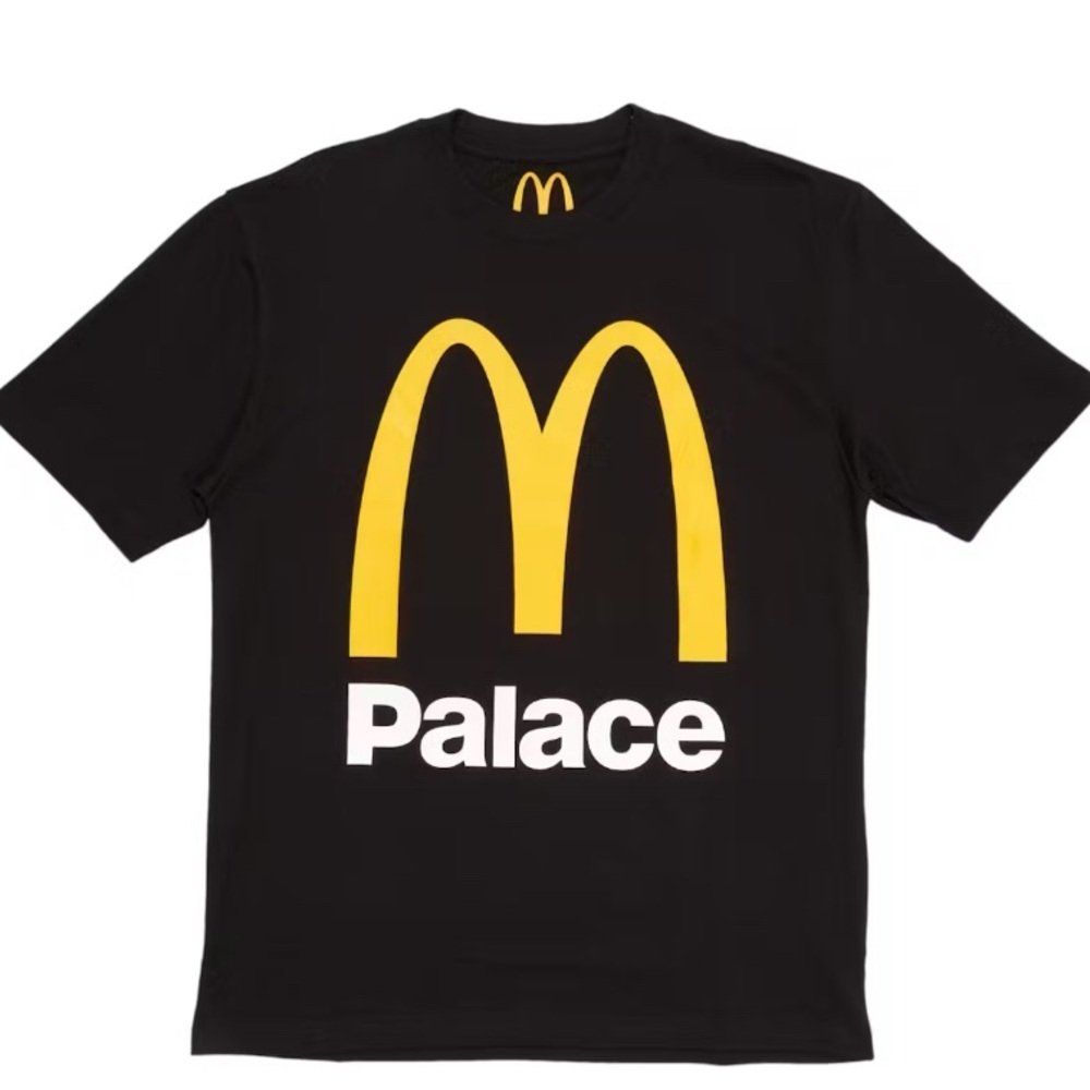 Palace Skateboards McDonalds Black Short Sleeve Tee